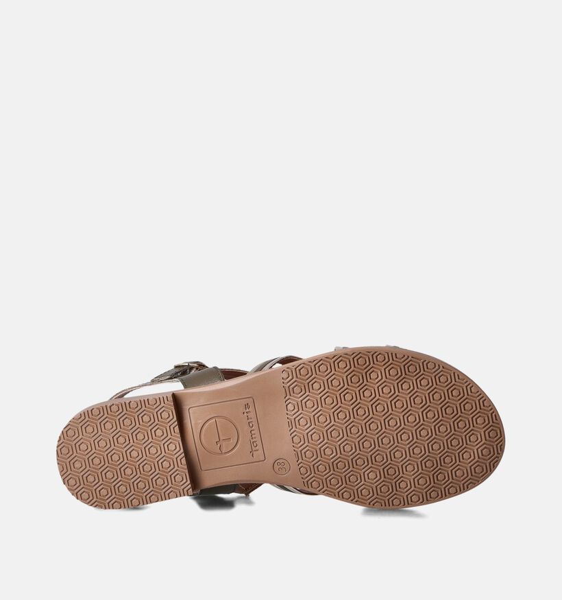 Tamaris Groene Platte sandalen voor dames (354357)