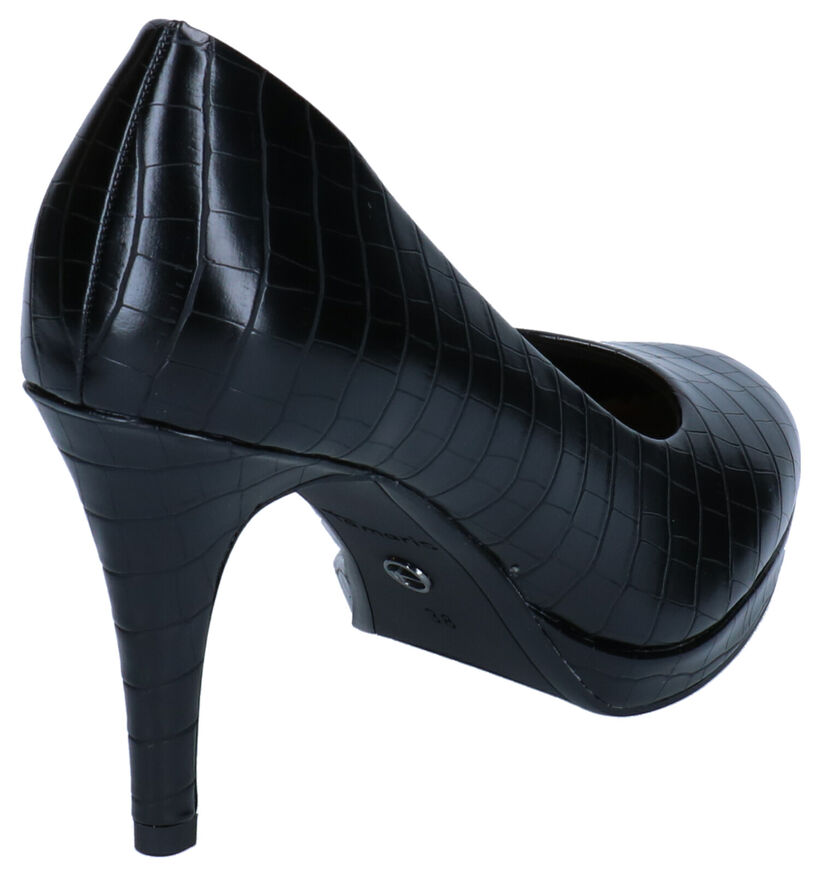 Tamaris Touch it Zwarte Pumps in kunstleer (280734)