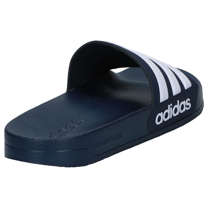 adidas Adilette Claquettes de piscine en Bleu en synthétique (290820)