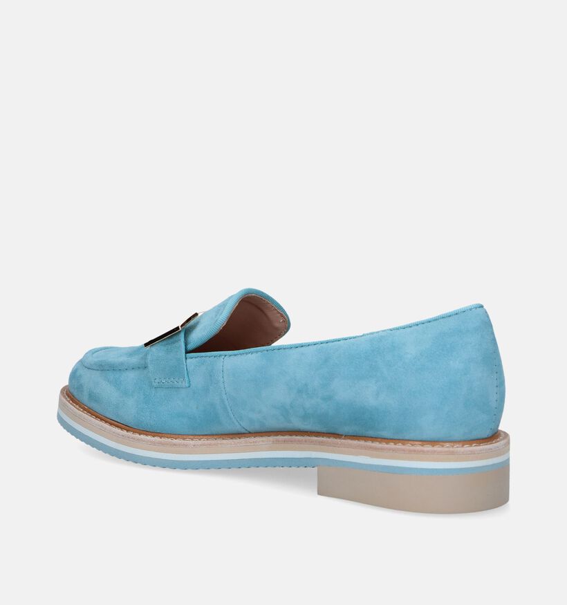 Nathan-Baume Chaussures à enfiler en Bleu clair pour femmes (340409)