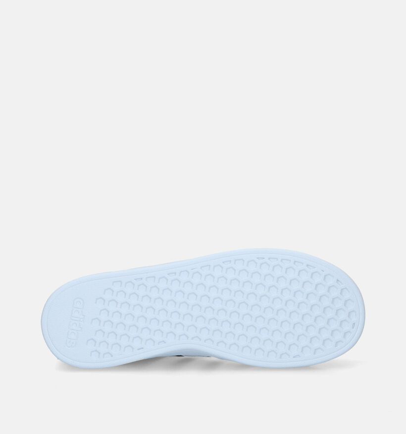 adidas Grand Court 2.0 K Witte Sneakers voor jongens, meisjes (341645)
