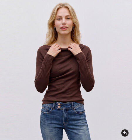 Vero Moda T-shirts Bruin
