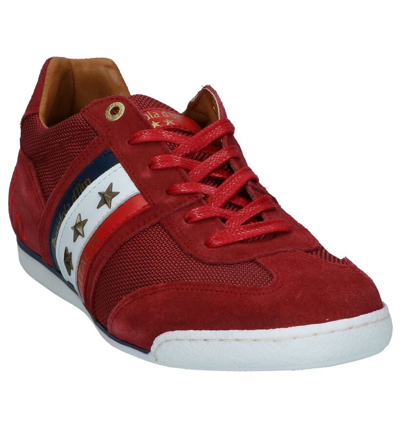 Pantofola d'Oro Chaussures basses en Rouge foncé en cuir (240866)