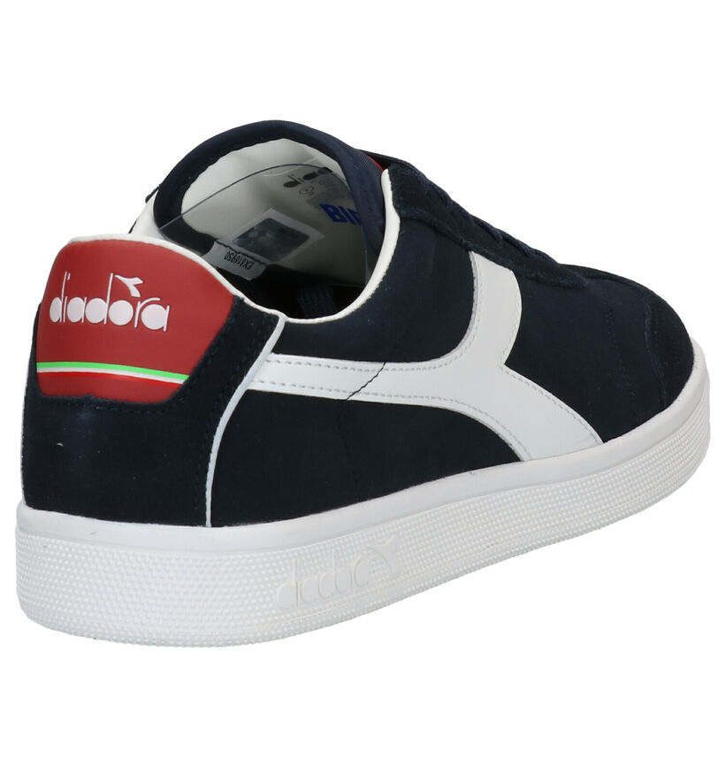 Diadora Baskets basses en Bleu foncé en nubuck (277676)