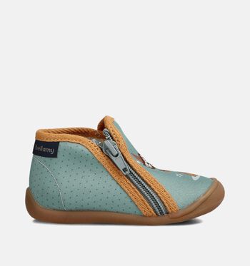 Bellamy Chaussons bébé Vert/Gris