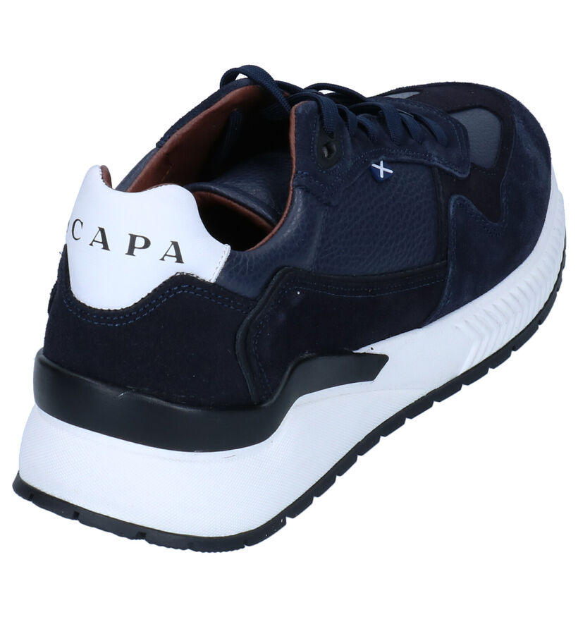 Scapa Chaussures à lacets en Bleu pour hommes (298197) - pour semelles orthopédiques