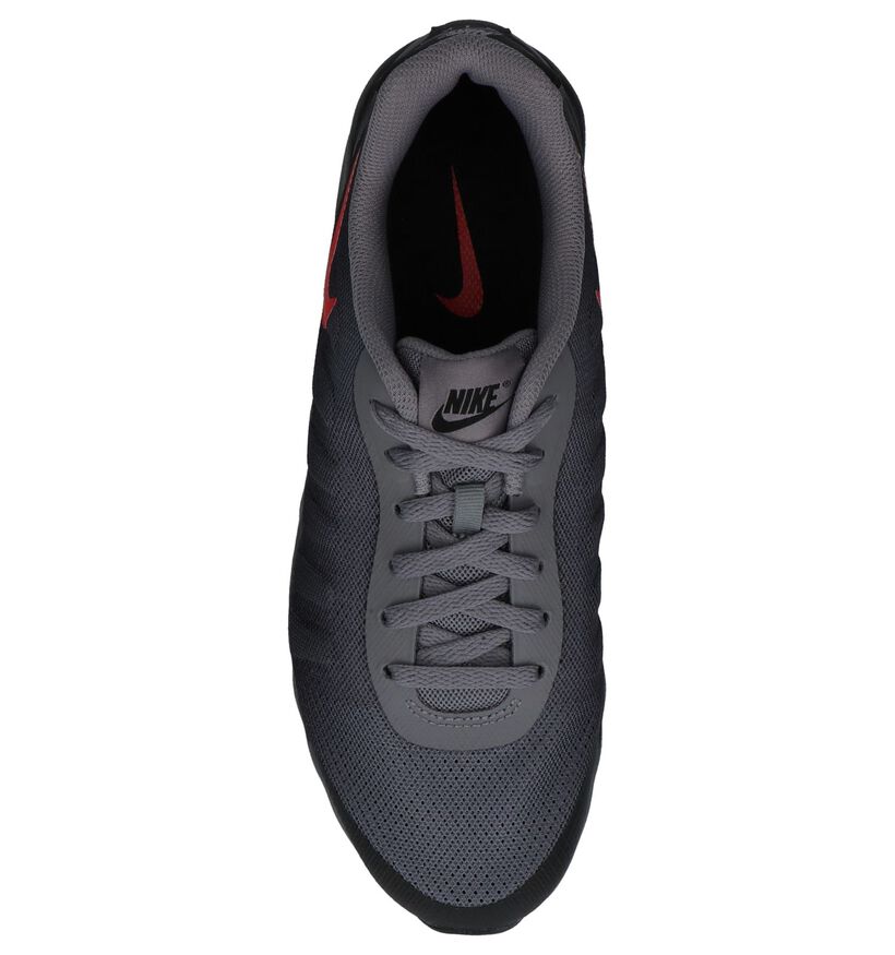 Nike Air Max Invigor Print Grijze Sneakers in stof (222206)