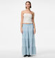 Pieces Tula Blauwe Maxi Rok voor dames (357382)