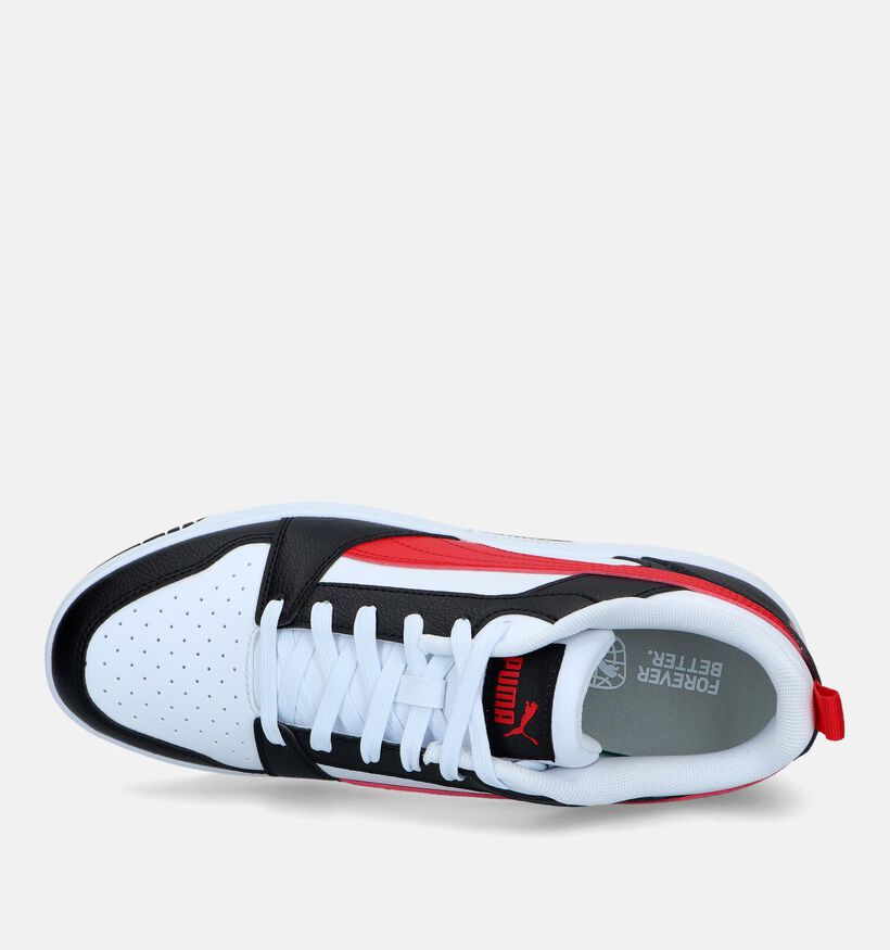 Puma Rebound V6 Witte Sneakers voor heren (326551) - geschikt voor steunzolen