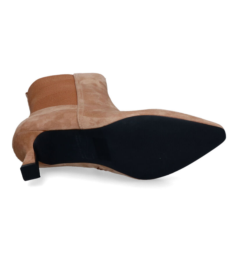 Nathan-Baume Beige Enkellaarzen voor dames (315981)