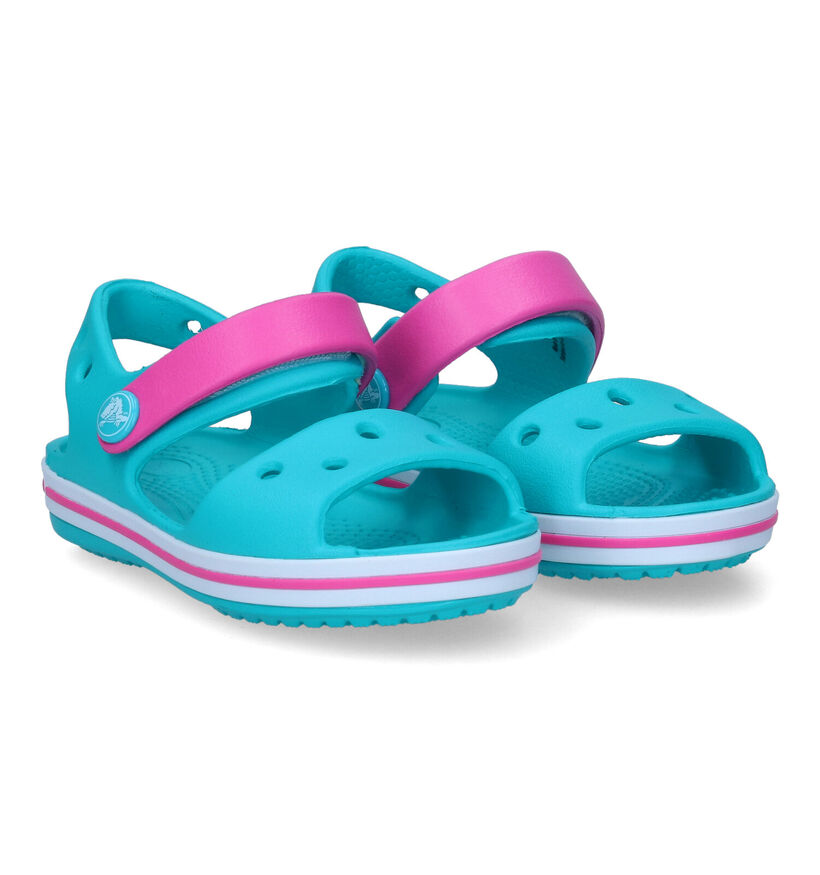 Crocs Crocband Blauwe Sandalen voor meisjes (324200)