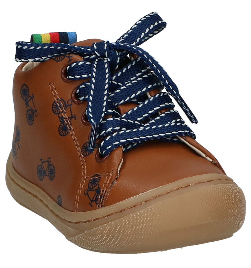 STONES and BONES Vorm Chaussures pour bébé en Cognac pour garçons (295065) - pour semelles orthopédiques