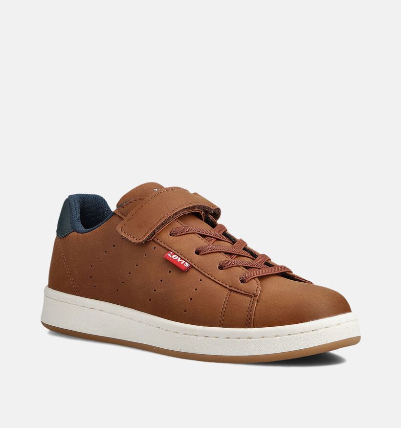 Levi's Avenue Chaussures &agrave; enfiler en Cognac pour gar&ccedil;ons (363424) - pour semelles orthop&eacute;diques