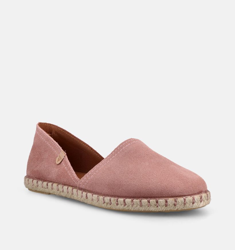 Verbenas Carmen Chaussures &agrave; enfiler en Rose pour femmes (372315)
