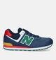 New Balance GC574 Blauwe Sneakers voor jongens, meisjes (327758) - geschikt voor steunzolen