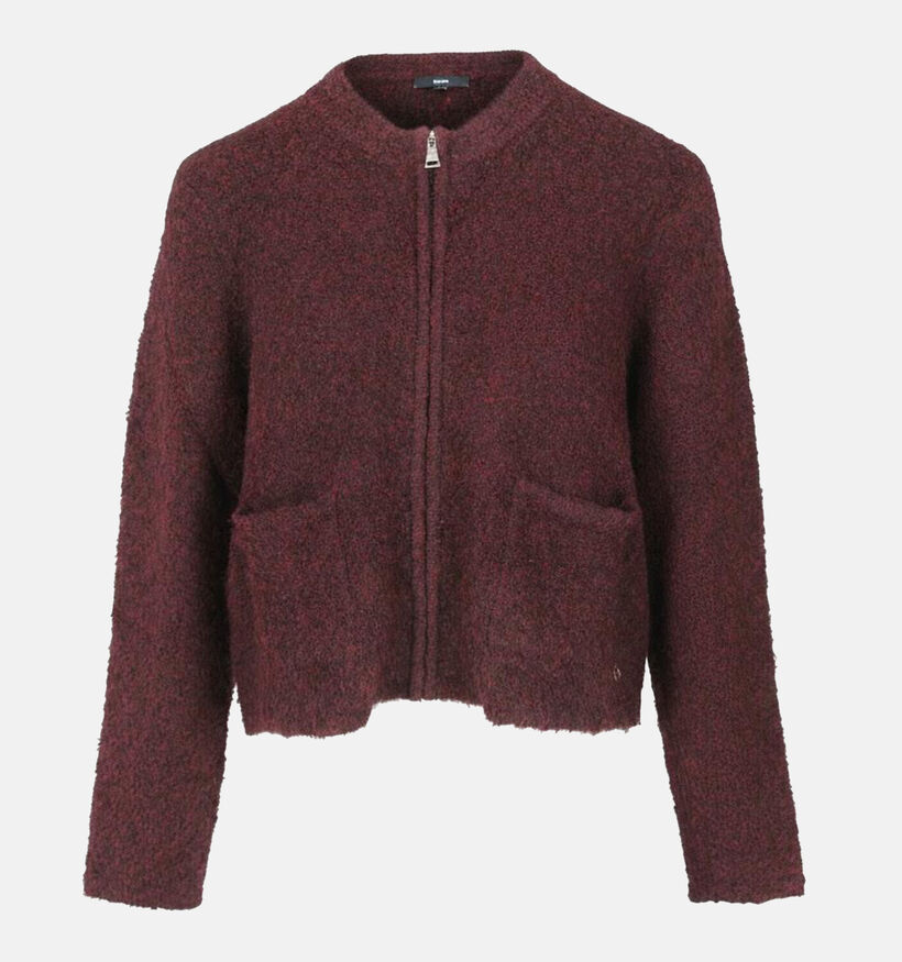 Mexx Teddy Zipper Veste en Violet pour femmes (365612)