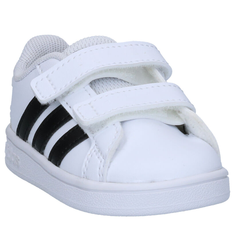 adidas Grand Court Witte Sneakers in kunstleer (307964)