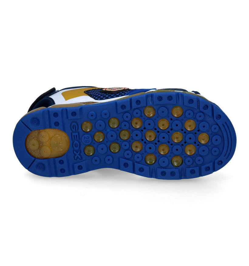 Geox Android Blauwe Sandalen met Lichtjes in kunststof (305022)