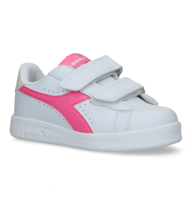 Diadora Game P PS Baskets en Blanc pour filles (320865)