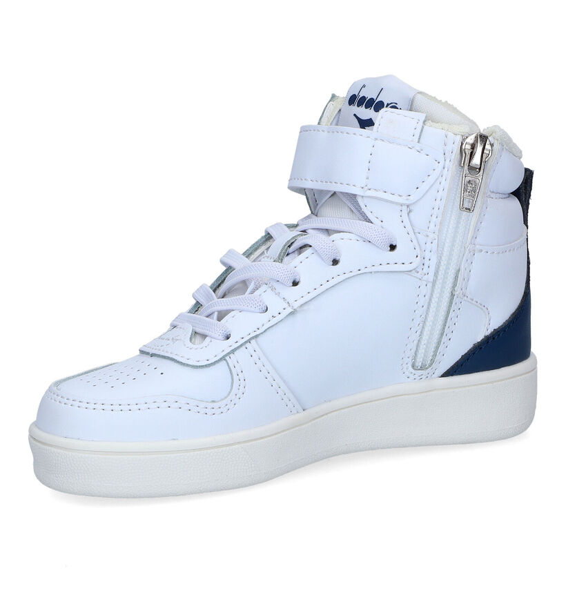 Diadora Magic Witte Sneakers voor jongens (302950)