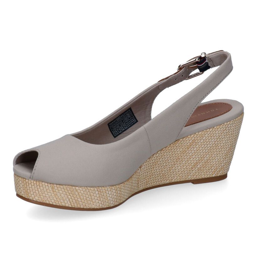 Tommy Hilfiger Iconic Elba Sandales en Beige pour femmes (303960)