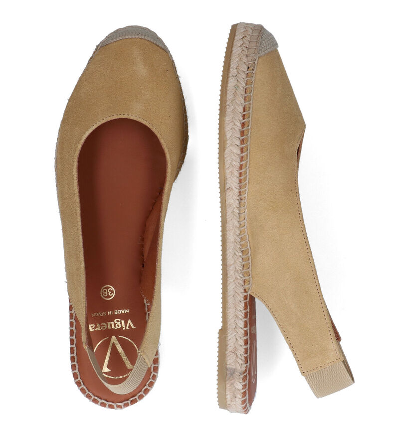 Viguera Ballerines en Jaune foncé en cuir (308366)