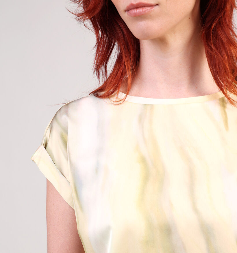 Vila Viellette Gele T-shirt voor dames (359471)