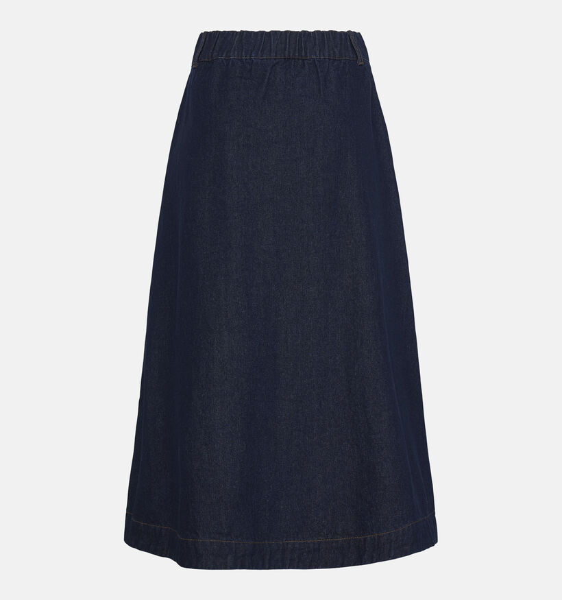Fransa Leslie Donkerblauwe Midi-Rok voor dames (379934)