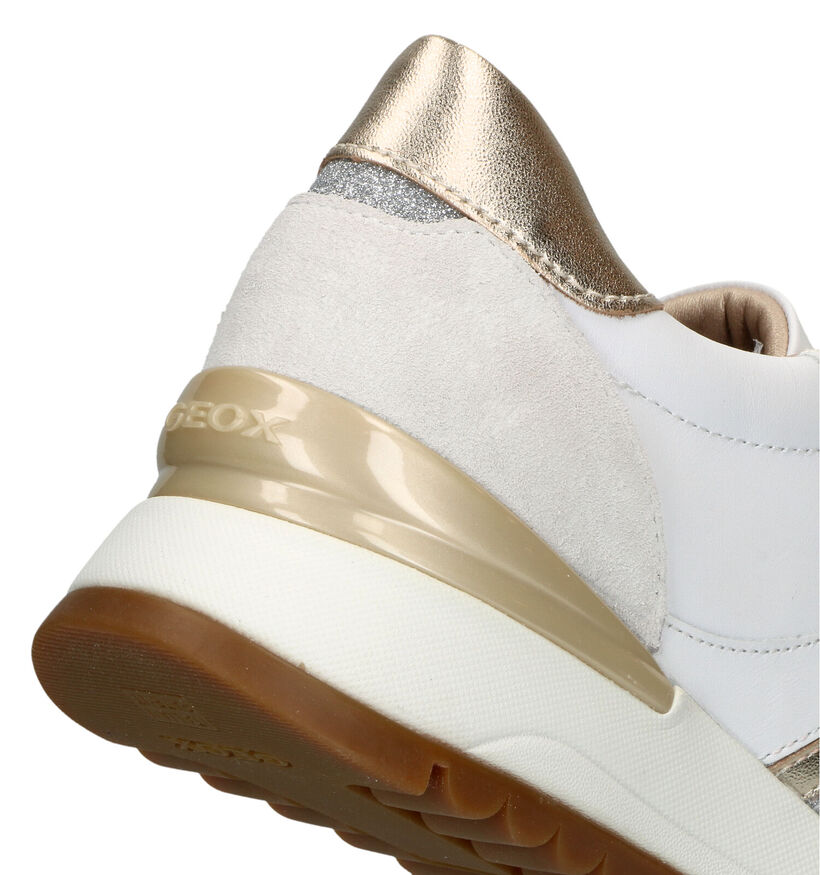 Geox Desya Witte Sneakers voor dames (320101) - geschikt voor steunzolen
