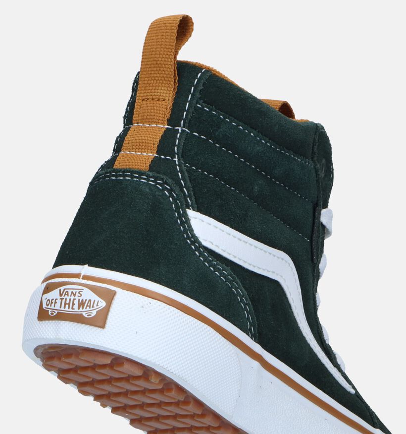 Vans Filmore Hi Vansguard Baskets de skate en Vert pour garçons (327961)