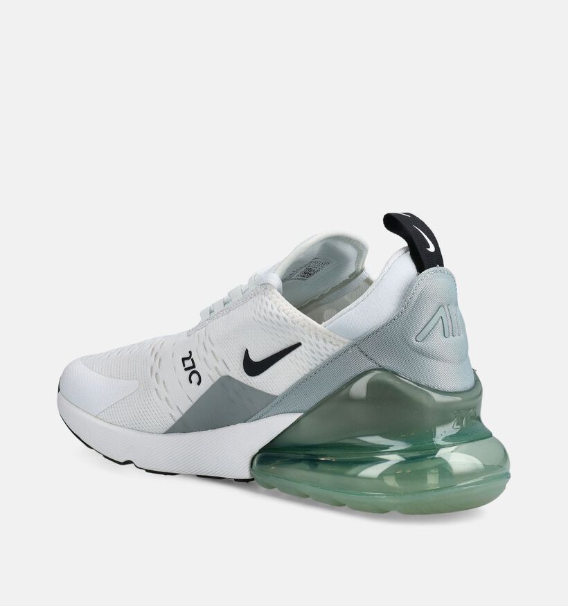 Nike Air Max 270 Witte/Groene Sneakers voor heren (372910) - geschikt voor steunzolen