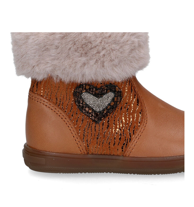 Bopy Boots pour bébé en Cognac pour filles (297557)