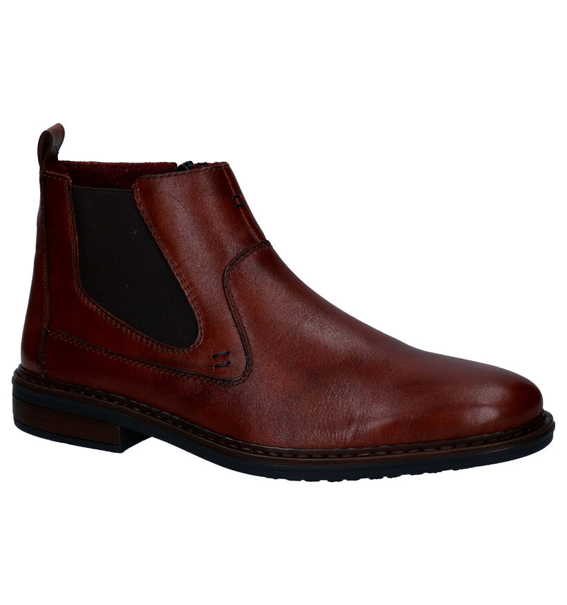 Rieker Cognac Chelsea boots voor heren (344398)