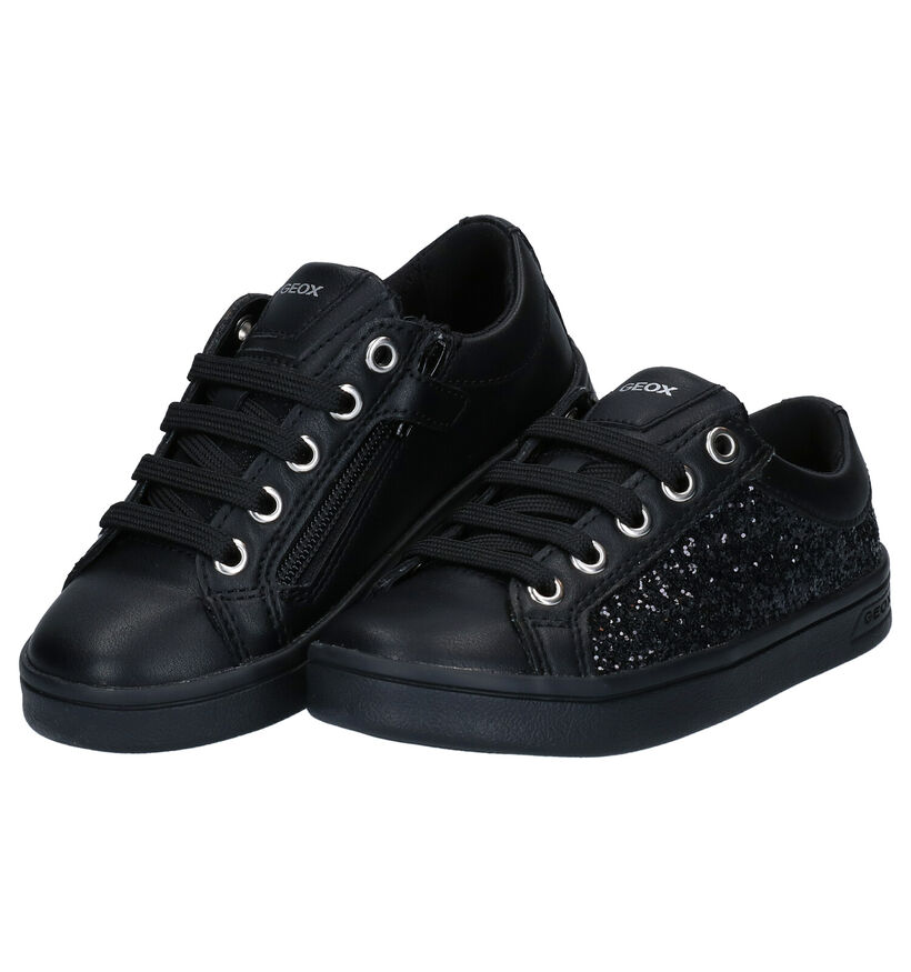 Geox Baskets basses en Noir en simili cuir (278272)