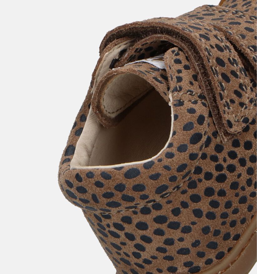 Naturino Cocoon Bruine Babyschoenen voor meisjes (347652) - geschikt voor steunzolen