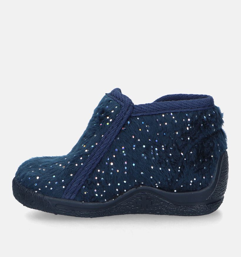 Bellamy Audrey Blauwe Babypantoffels voor jongens, meisjes (332448)