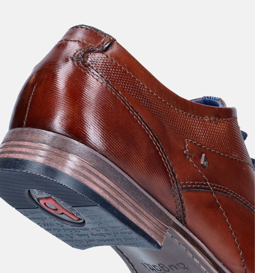 Bugatti Mattia Cognac Veterschoenen voor heren (355303)