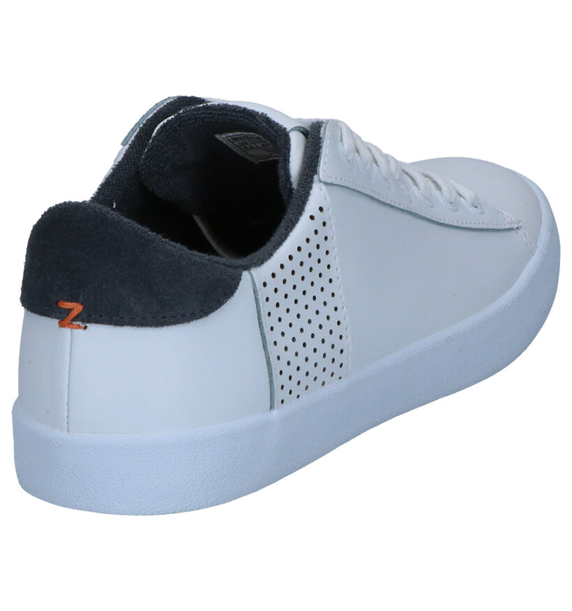 Hub Hook-R Witte Sneakers in leer (268132)