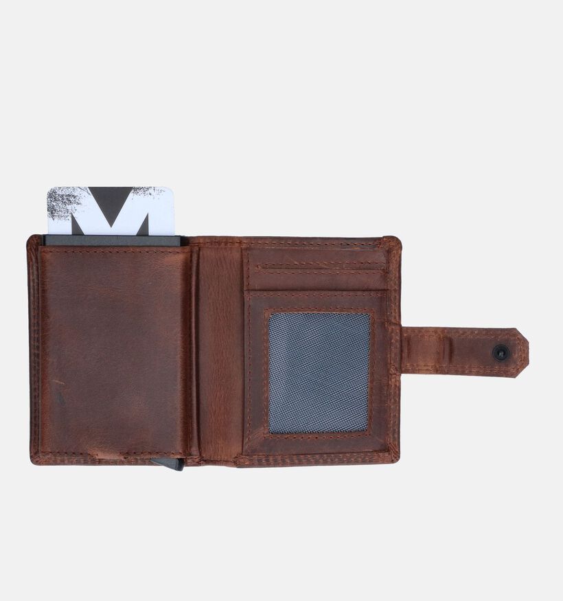 Maverick Porte-carte en Marron pour hommes (358816)