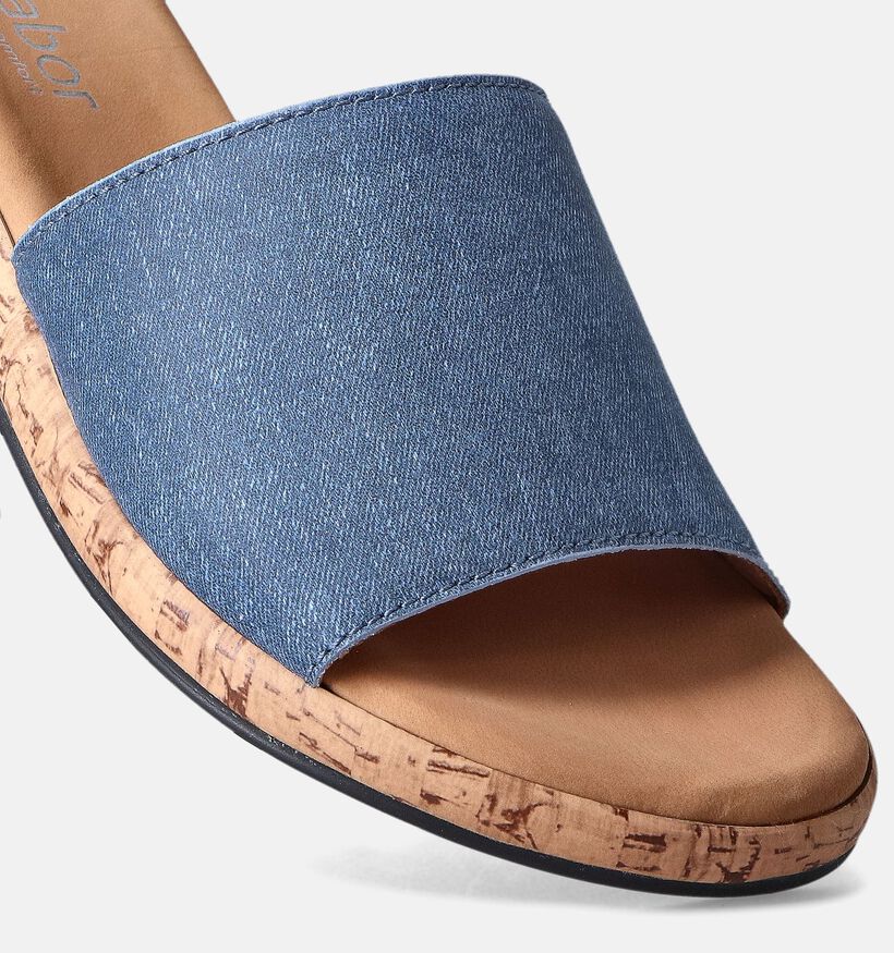 Gabor Nu-pieds en Bleu pour femmes (355050)