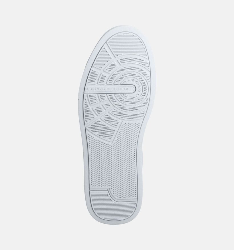 Tommy Hilfiger Court LTH Detail Baskets en Blanc pour femmes, hommes (358660) - pour semelles orthopédiques