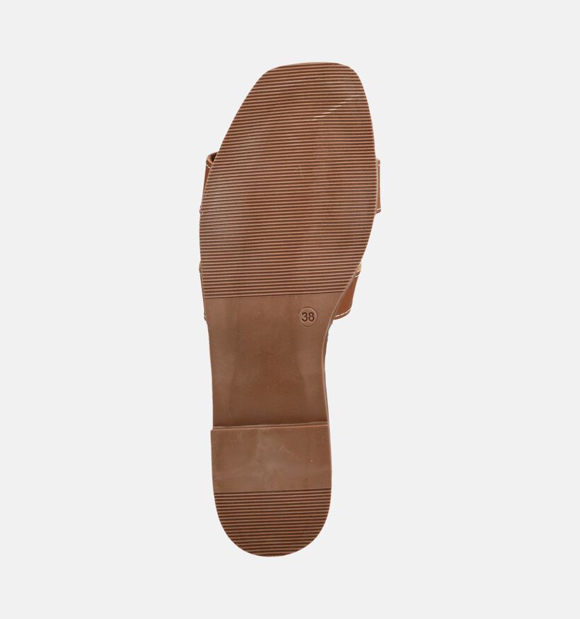 Oh My Sandals Nu-pieds en Cognac pour femmes (373342)