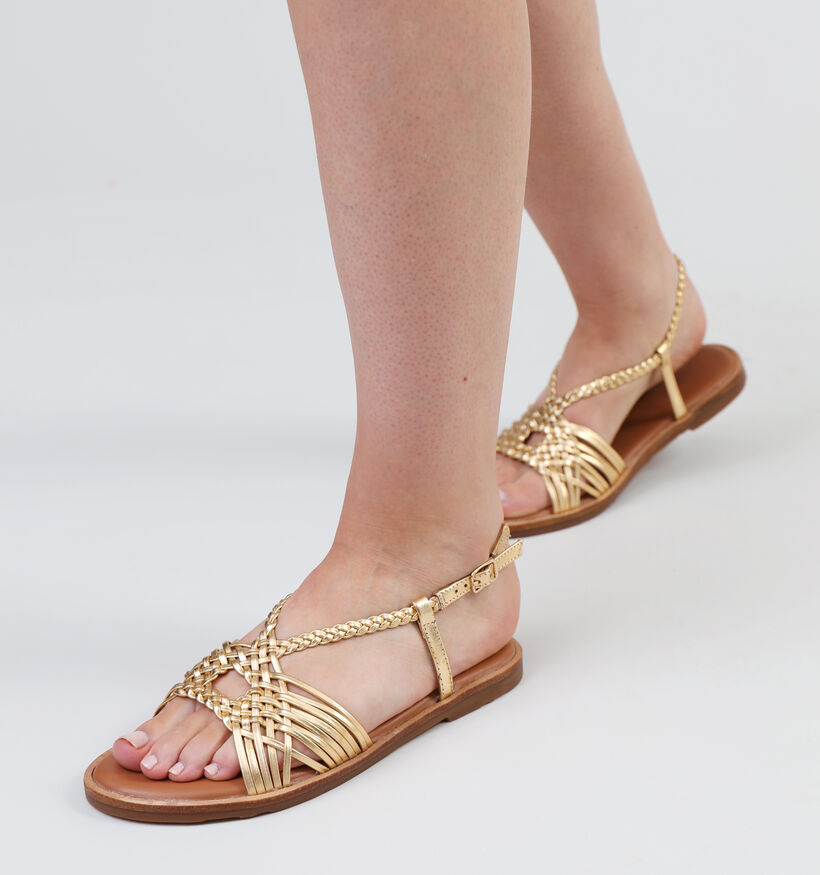 Atelier Tropezien Gouden Sandalen voor dames (341125)