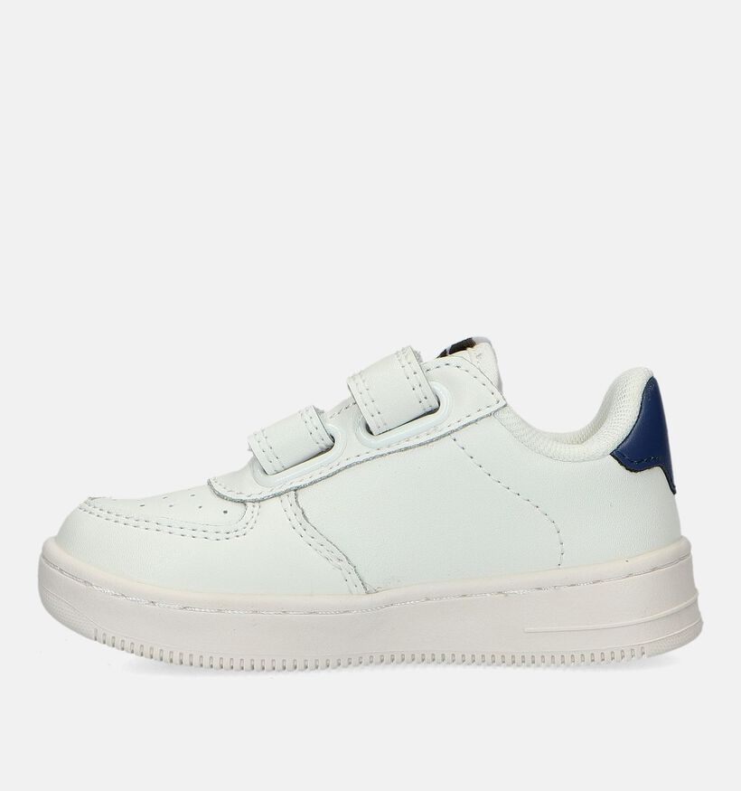 Victoria Witte Velcroschoenen voor jongens (347121)