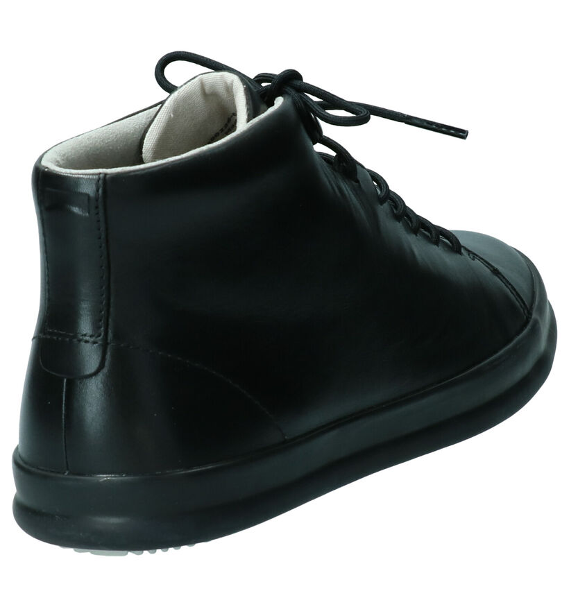 Camper Chaussures hautes en Noir en cuir (256254)