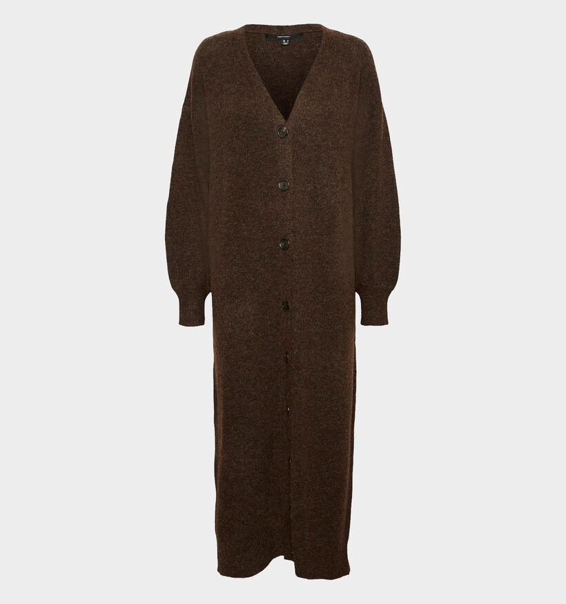 Vero Moda Lash Gilet en Marron pour femmes (318496)