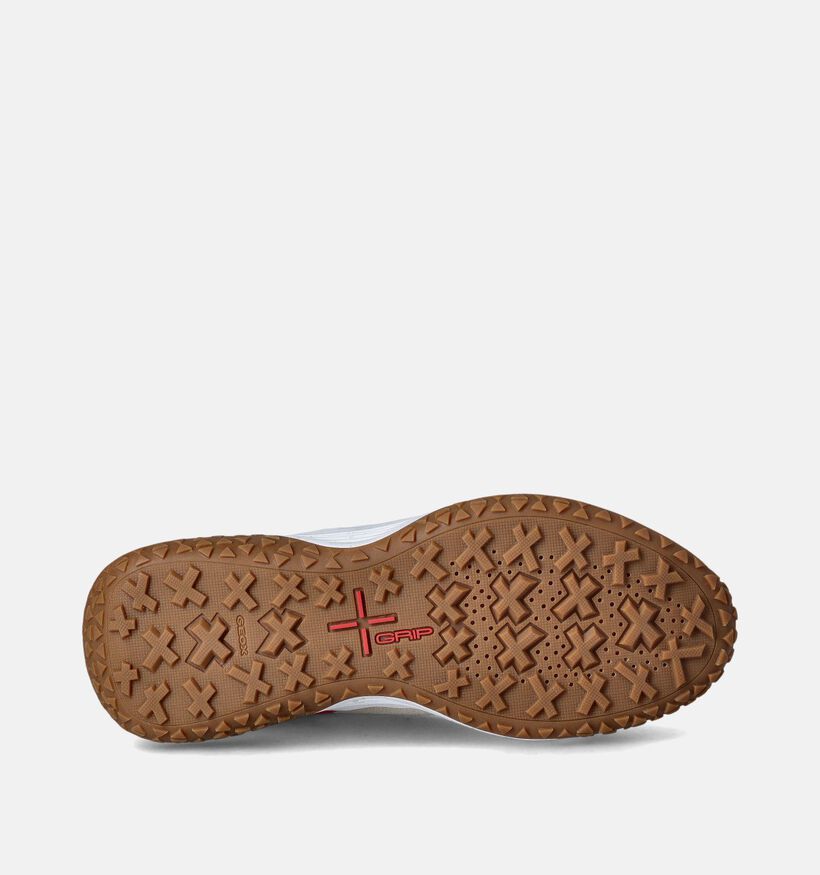 Geox Oliviera Grip Grijze Sneakers voor dames (351675) - geschikt voor steunzolen
