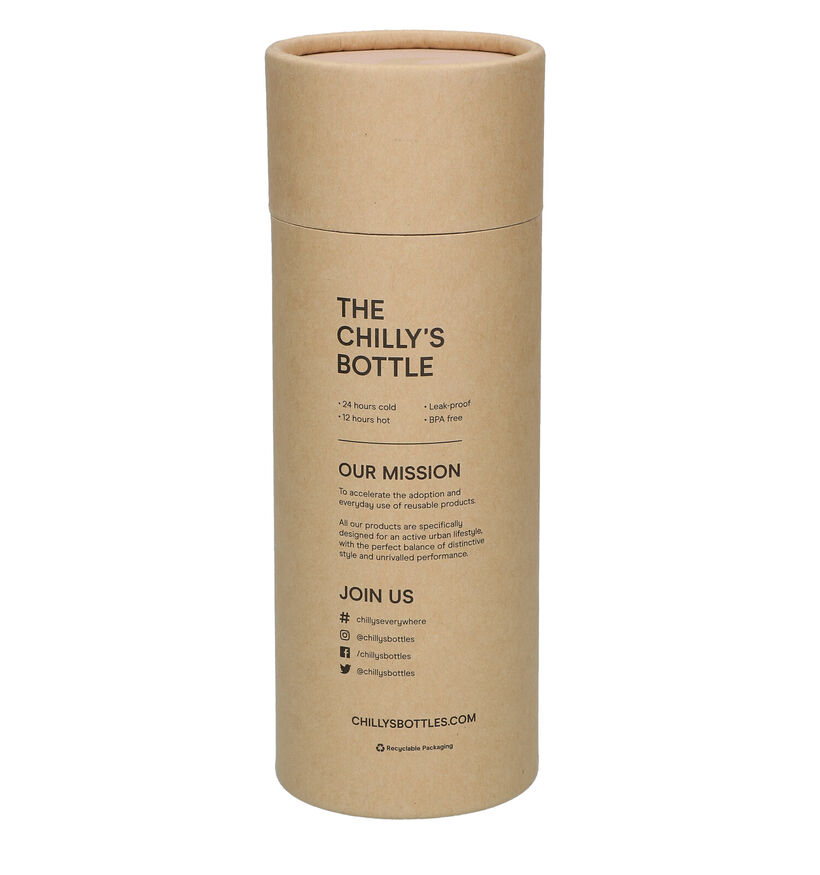 Chilly's Pastel Roze Drinkfles 260ml voor dames, meisjes (294708)