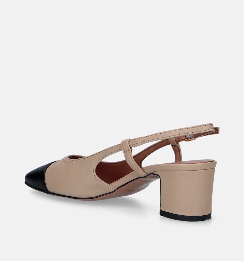 Les Autres Escarpins slingback en Nude pour femmes (341199)