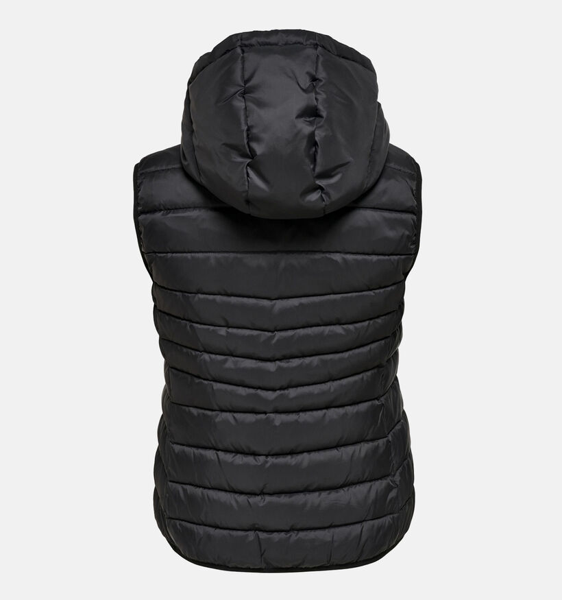 ONLY Carmakoma New Tahoe Zwarte Korte gewatteerde bodywarmer voor dames (351421)